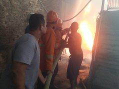 Gudang Jajanan Habis Dilalap Si jago Merah