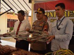 Polres Pemalang Tangkap Pelaku Pencurian Kabel di Exit Tol Gandulan