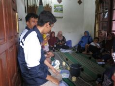 Mahasiswa KKN Undip Sulap Limbah Gedebog Pisang jadi Pupuk Organik Cair