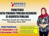 Dibuka, Seleksi Panswascam untuk Pilkada Kabupaten Pemalang Tahun 2020