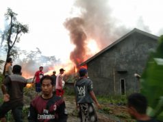 7 Rumah di Desa Tlagasana Hangus Terbakar