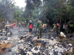 Dua Rumah Warga di Desa Mendelem Ludes Dilalap Si Jago Merah