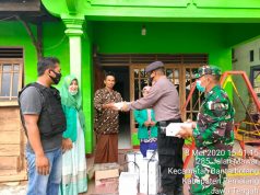 TNI-Polri Bangun Dapur Umum untuk Bantu Warga