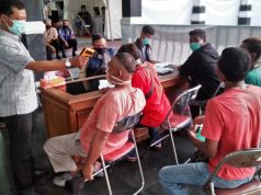 Lima ABK Pulang dari Papua Melapor Ke Posko Penanggulangan Covid-19
