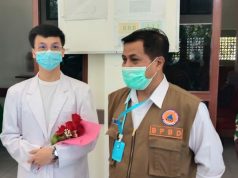 Tujuh Tenaga Medis yang Sembuh Dari Covid-19 Dipulangkan