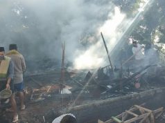 Satu Rumah Di Desa Mendelem Ludes Terbakar