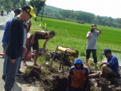 Perumda Air Minum Tirta Mulia Upayakan Perbaikan Pipa yang Pecah