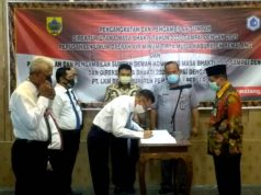 Slamet Efendi Resmi Pimpin Perumda Air Minum Tirta Mulia