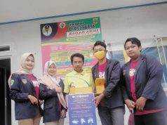 Mahasiswa Kknt Covid-19 Upgris Membuat Alat Cuci Tangan Berbasis Sensor