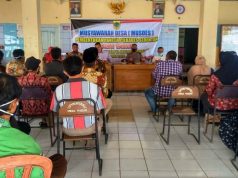 Akan Gelar Pilkades, Desa Wisnu Bentuk Panitia Melalui Musdes