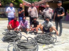 Unit Reskrim Polsek Bantarbolang Ungkap Pencurian Kabel di Area Tambang PT Varia Prima Perkasa