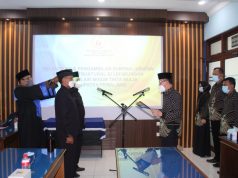 Dua Pejabat Baru Perumda Air Minum Tirta Mulia Dilantik