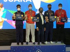 Atlet Taekwondo Asal Pemalang Serda Syamsul Hilali Sumbang Emas Bagi Jateng di Pon XX Papua