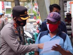 Gelar Operasi Zebra Candi, Polres Pemalang Ajak Pengendara Untuk Vaksin