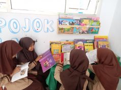 Tingkatkan Minat Baca Siswa SD, Mahasiswa Kampus Mengajar Buat Pojok Baca