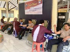 Sambut HUT Satpam Ke-42 Polres Pemalang Gelar Donor Darah