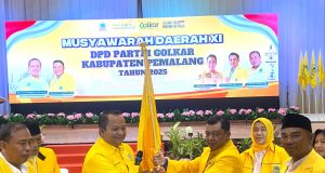 Nur Azmi Wicaksono Terpilih Aklamasi sebagai Ketua DPD Partai Golkar Pemalang 2025–2030